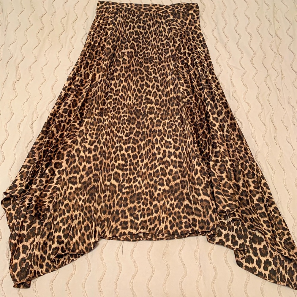 ZARA Leopard print skirt